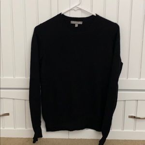 Black cashmere sweater